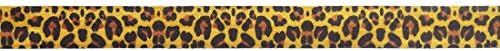 DIY ПАРК 6 Двор 5/8 Леопард Зебра Животински Принт Преклопете Еластичен Спандекс Сатенска Лента Чипка Трим Бебешка Лента За Коса