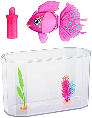 Мали Живи Миленичиња-Лил ' Диперс Резервоар За Риби: Splasherina| Интерактивна Играчка Риба &засилувач; Резервоарот, Магично Оживува