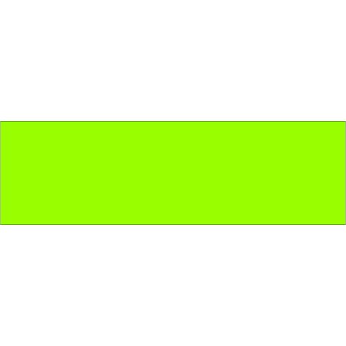 Логика на лента TLDL634J Етикети со правоаголник на инвентар, 3 x 10 , флуоресцентно зелено, 1 ролна од 250 етикети