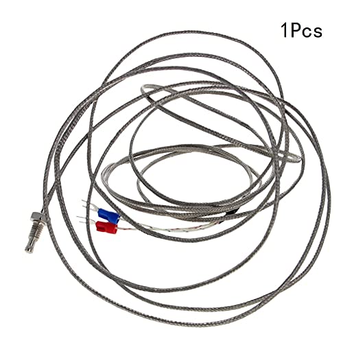 Bettomshin 3pcs 1m/3.28ft k-тип Термопапар сонда, кабел за температура на температурата на низата, мерка опсег 0-800 ± 1,5% ℃ k Сензор