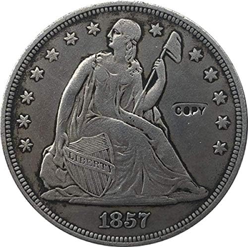 1857 седечки либерати долар монети копираат подароци за копирање