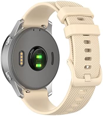 EGSDSE Silicone Watch Band за 20мм 22мм Универзална нараквица за замена на ленти, компатибилна со повеќето часовници со ленти од 22мм