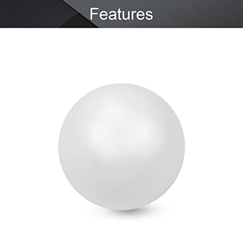 Othmro ptfe топка, дијаметар од 18мм/0,7 , финиш на земја, бела дијафрагма пневматска пумпа, 1 парчиња