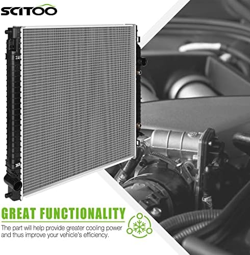 Scitoo автомобилски замена на моторот радијатор за 2005-2007 за супер должност радијатор 2887
