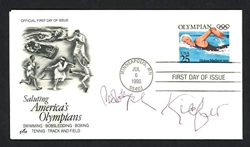 Адолф Кифер го автограмираше првиот ден на насловните олимписки пливачи SKU 159584 - Автограмирани олимписки капи и капи и капи