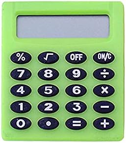 Yfqhdd Калкулатор мини преносен електронски калкулатор за калкулатор во боја на бонбони