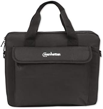 Менхетен 12,5 инчен лаптоп торба за рамената - ултра лесна категорија - за носење лаптоп, тетратка, MacBook, таблет - црна, 3