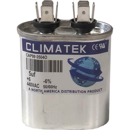 Климатек Овален Кондензатор-одговара НА GE 27L570 | 5 uf MFD 370/440 ВОЛТ ВАЦ