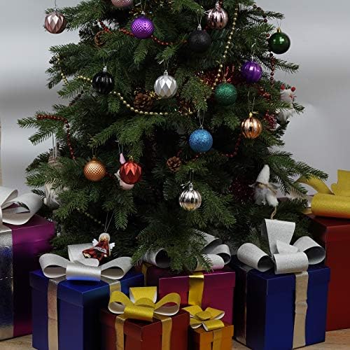 Деканци за Божиќни топки украси, комплети за божици на Божиќни топка - распрскувачки украсни украси за висечки украси поставени