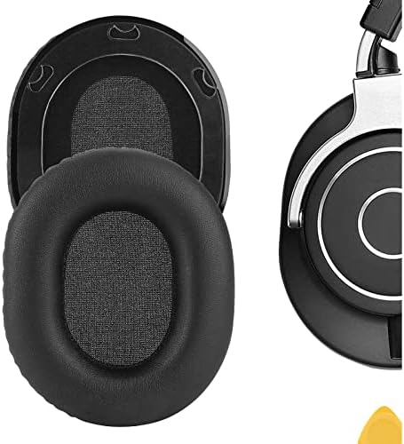 Geekria QuickFit Замена на ушите за уши за слушалки за аудио-техника ATH-M70X ушни перници, слушалки за слушалки, делови за поправка на ушите