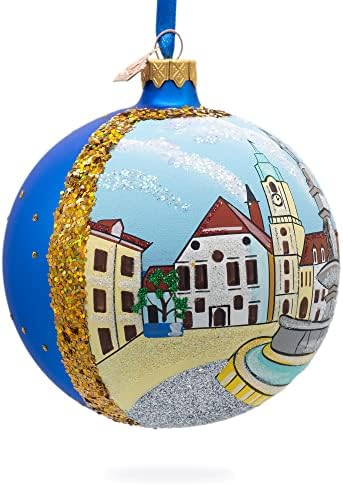 Стариот град во Братислава, Божиќниот украс на Словачка стаклена топка 4 инчи