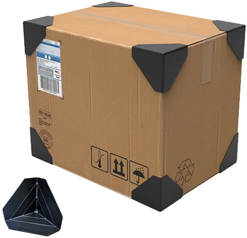 50 Брои Пластична Кутија Агол Заштитник За Превозот Кутии, Намалување На Штетите На Кутии За Време На Превозот