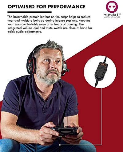 Нумскул Мулти Формат Гејмерски Слушалки Со Микрофон, Направени ЗА PS5, Xbox Серија X &ЗАСИЛУВАЧ; S, PS4, Xbox One, КОМПЈУТЕР