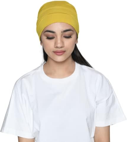 Сакучи хемо -капи со цврста капа за спиење, женски бамбус мека капа за карцином на глава