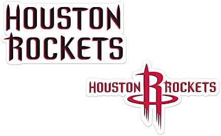 НБА Хјустон ракети со 2-пакети сет на магнет за лого на тимот