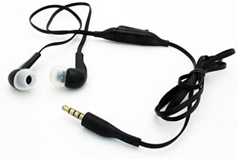 Слушалки За Слушалки За Слушалки Со Звучна Изолација со Двојни Слушалки со Микрофон стерео Рамна Жица 3,5 мм [Црна] за Потрошувачка