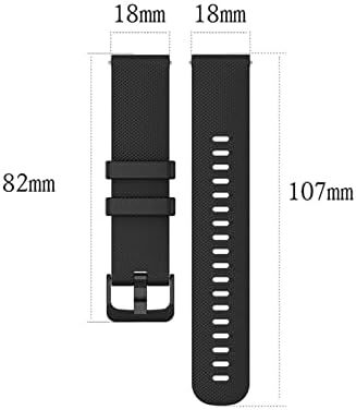 АЕХОН Силиконски Ремен За Гармин Вену Пристап С40 Претходник 645 245 Вивоактивни 4 Вивоактивни 3т 20мм 22мм Универзална Нараквица За Часовници