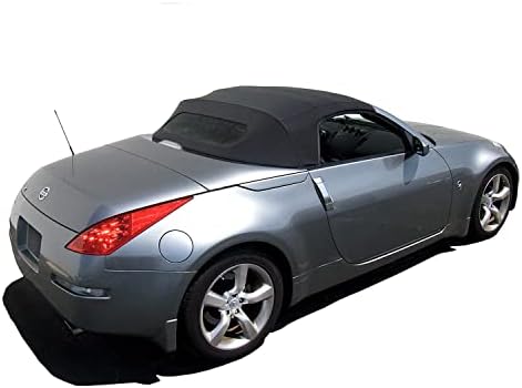 Sierra Auto Tops замена конвертибилен мек врв со загреан стаклен прозорец, одговара на Nissan 350Z модели 2004-2009, премиум одделение - престојувачка