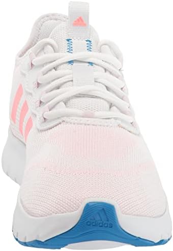 Adidas Women'sенски Нарио се движи чевли, бела/киселина црвена/сина брзање, 9