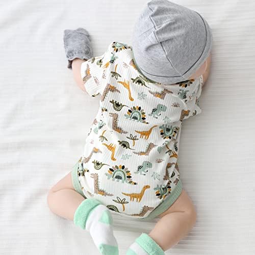 Мамимака бебе капа и белезници поставија капачиња за бебиња за новороденчиња за девојчиња за бебиња 0-6 месеци памук