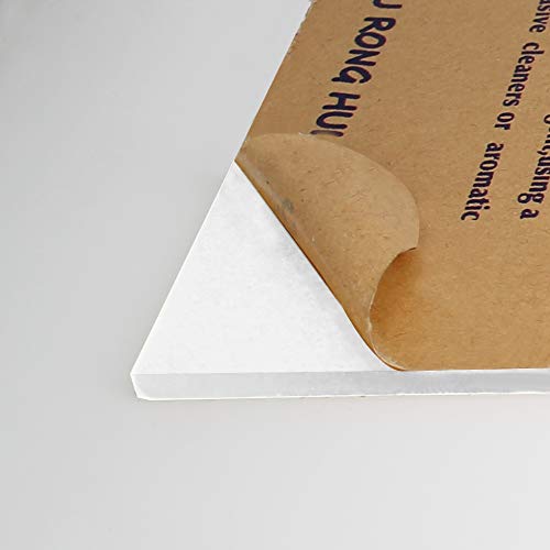 Othmro 1pcs јасен акрилен лист, листови од плексиглас 11,8 *7,87 со заштитна хартија, 1/5 дебел акрилен панел, за уметнички занаетчиски, проекти