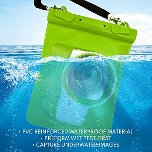 Алена водоотпорна подводна камера сува торба за куќиште дигитални фотоапарати во заштитник за торбичка за да фотографира и да снима фотографии