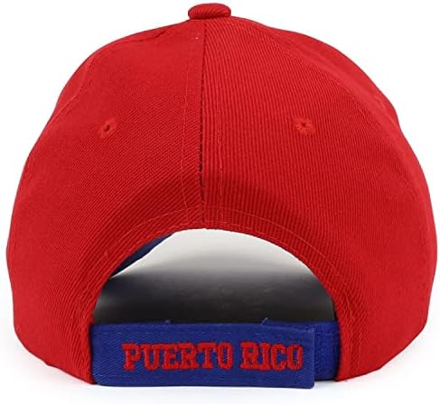 Трендовска Продавница За Облека Порторико 3д Везено Структурирано Знаме Бил Бејзбол Капа