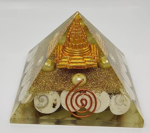 Sharvgun Egomti Chakra yantra orgone Pyramid Pyramid Crystal Crystal Crystal 65-75mm