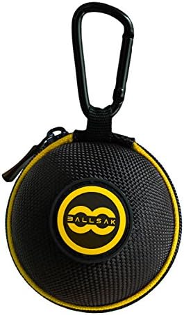 Ballsak Sport - Yellowолта/црна - кутија за клип -топка, торба за топка за прицврстување на знаци на топки, топки за базени, топки за