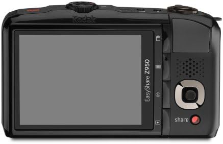 Kodak Easyshare Z950 12 MP дигитална камера со 10x оптичка слика стабилизиран зум и 3,0-инчен LCD