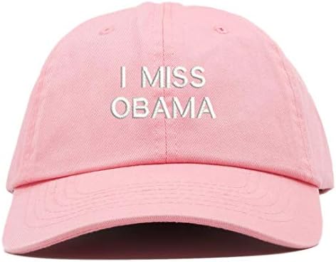 Облека со највисоко ниво ми недостасува Обама извезена четкана памучна тато капа капа