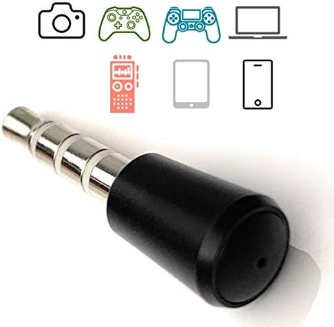 Chasdi Omnidirectional 3,5 mm dongle микрофон за PS4 контролер, Xbox One Controller, GoPro, DSLR, камера без огледала, дигитален аудио рекордер,