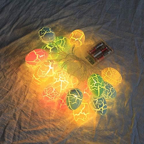Светла на жицата Cakina Екстра долга домашна светлина ламби жица Велигденска забава управувана светла јајца жица декор предводени светлосни