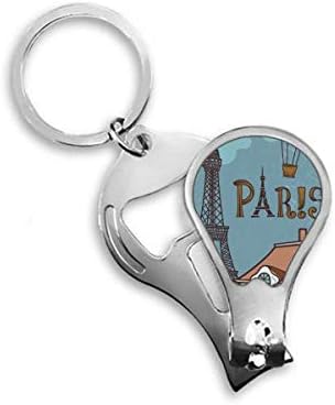 Париз оган балон Франција Ајфелова кула за нокти на ножеви за ножеви за ножици за ножици за ножици