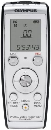 ВН - 4100пц Дигитален Диктафон, Поврзан СО КОМПЈУТЕР, 256мб Вградена Меморија