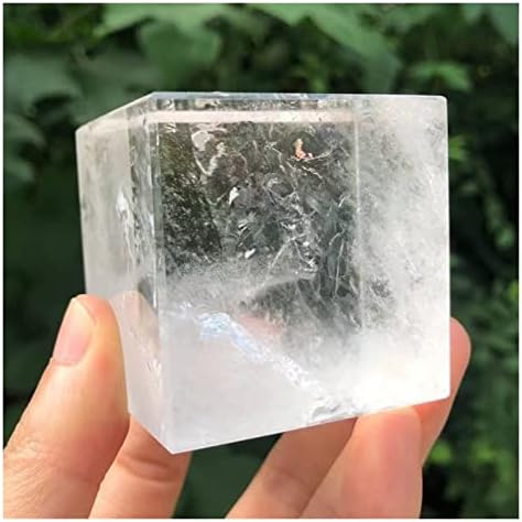 ОМУЦИ 4,9 см чиста кварц кристална скапоцен камен камења Платонски цврсти материи свети геометриски реики камен врежан занаетчиски