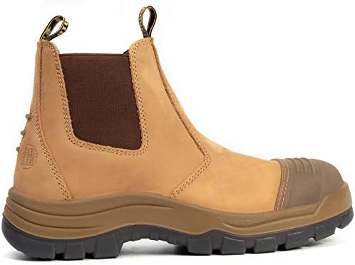 Диг работни чизми за мажи, водоотпорни чизми за челик/мека пети, резистентни анти-статични чевли за безбедност на лизгање 8 9 10 11 12