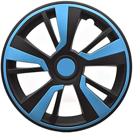 ОМАК WHEEL RIM COVER HUBCAPS | Додатоци за автомобили 16 инчи ОЕМ стилови на центри 4 компјутери поставени | Автоматско замена на гуми за надворешни капаци Мет Црн со