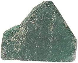 Природна груба африканска зелена жад заздравување кристал камен 32,45 КТ