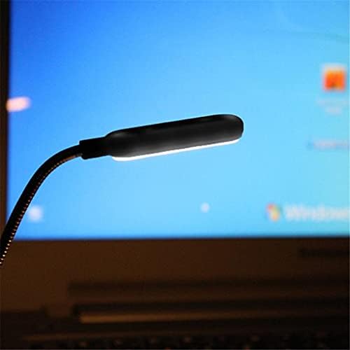 Lysldh Travel Protable USB читање ламба мини LED книга светло ноќни светла напојување од лаптоп лаптоп компјутерски подарок LED светло