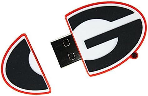 Georgiaорџија Булдогс Обичен облик USB 3.0 Вистински блиц - 64 GB