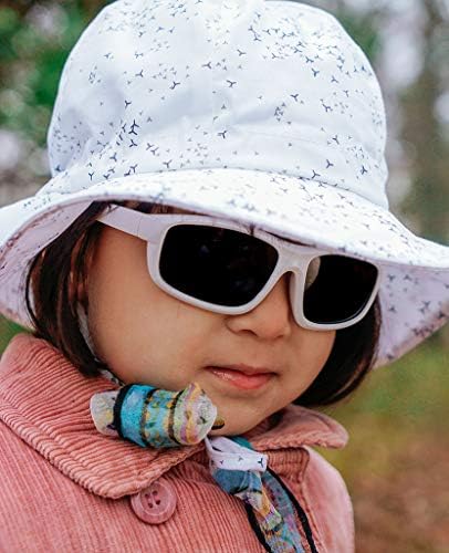 Ami & li tots unisex Дете прилагодливо широко за заштита на сонцето, капа за заштита на сонцето upf 50 sunhat forbild bebiry момче