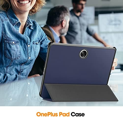 Случај за покривање на таблети за PAD OnePlus 11.6inch 2023 Tri-Fold Smart Tablet Case, тврда компјутерска школка Slim Slim Case