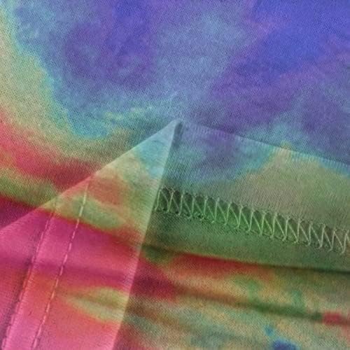 Водмиксиг женски маички Обични сиси графички памук памук Основно плетено горниот рамнински проток копче надолу по тенок основен плетенски