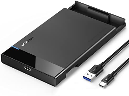 UGREEN 2.5 ХАРД Диск КОМПЛЕТ USB C 3.1 Генерал 2 ДО SATA III 6Gbps за SSD HDD 9.5 7mm Надворешен Хард Диск Случај Со UASP Компатибилен