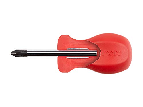 Tekton Stubby 2 Phillips Hard Handle Screwdriver | Направено во САД | DSP30002