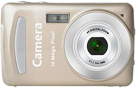 Преносна дигитална камера, 16MP Зум за снимање Компактен џебен фотоапарат со 2,4 инчи за приказ и фотоапарат за снимање за деца, почетници