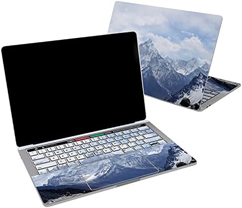 Lex Altern Vinyl Skin компатибилен со MacBook Air 13 Inch Mac Pro 16 Retina 15 12 2020 2019 2018 Прекрасна планински опсег природа небо дивинарска