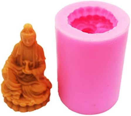Longzang Avalokitesvara guanyin bodhisattva мувла S317 занаетчиска уметност силиконски сапун занаетчиски калапи DIY рачно изработени калапи