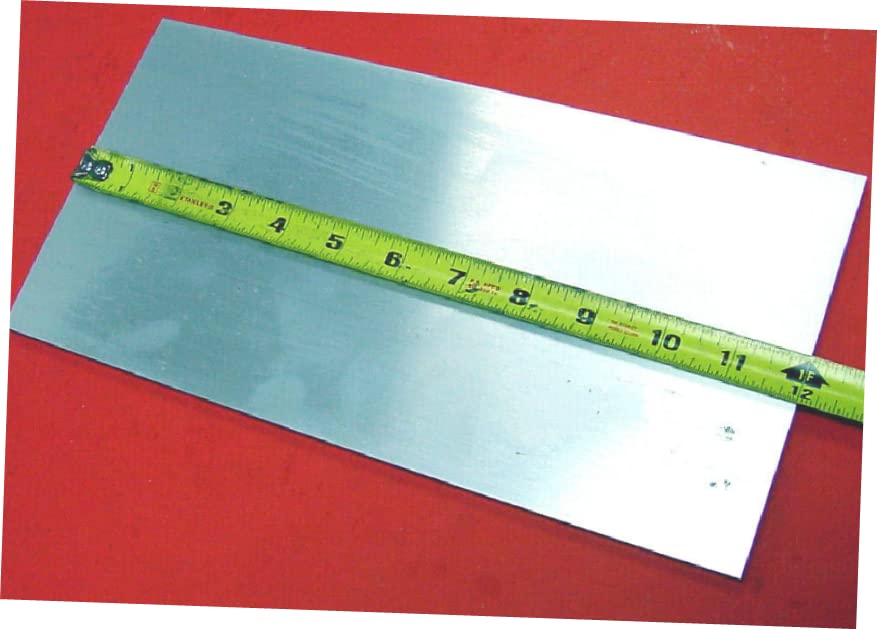 1 парчиња алуминиумска рамна лента 6061 T6511 Цврст екструдиран плоча мелница 12 долга 3/4 x 5 | AA151RK
